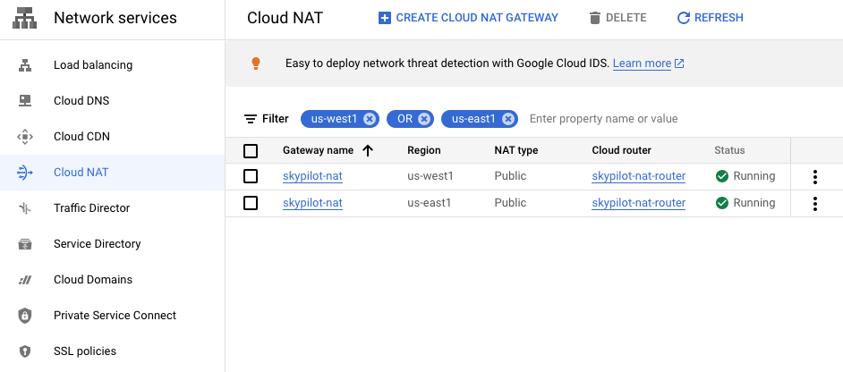 GCP Cloud NAT